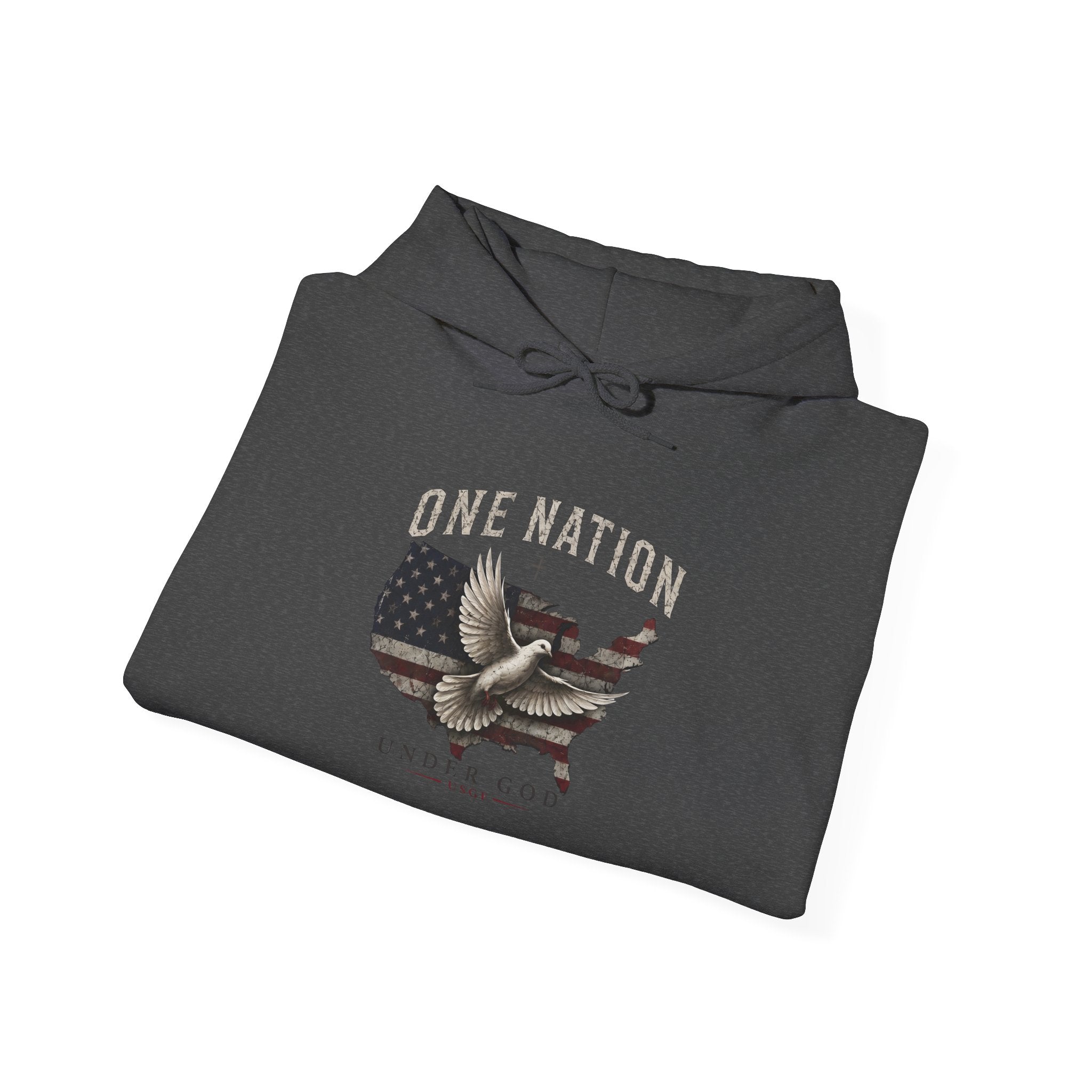 One Nation Under God Hooded Sweatshirt