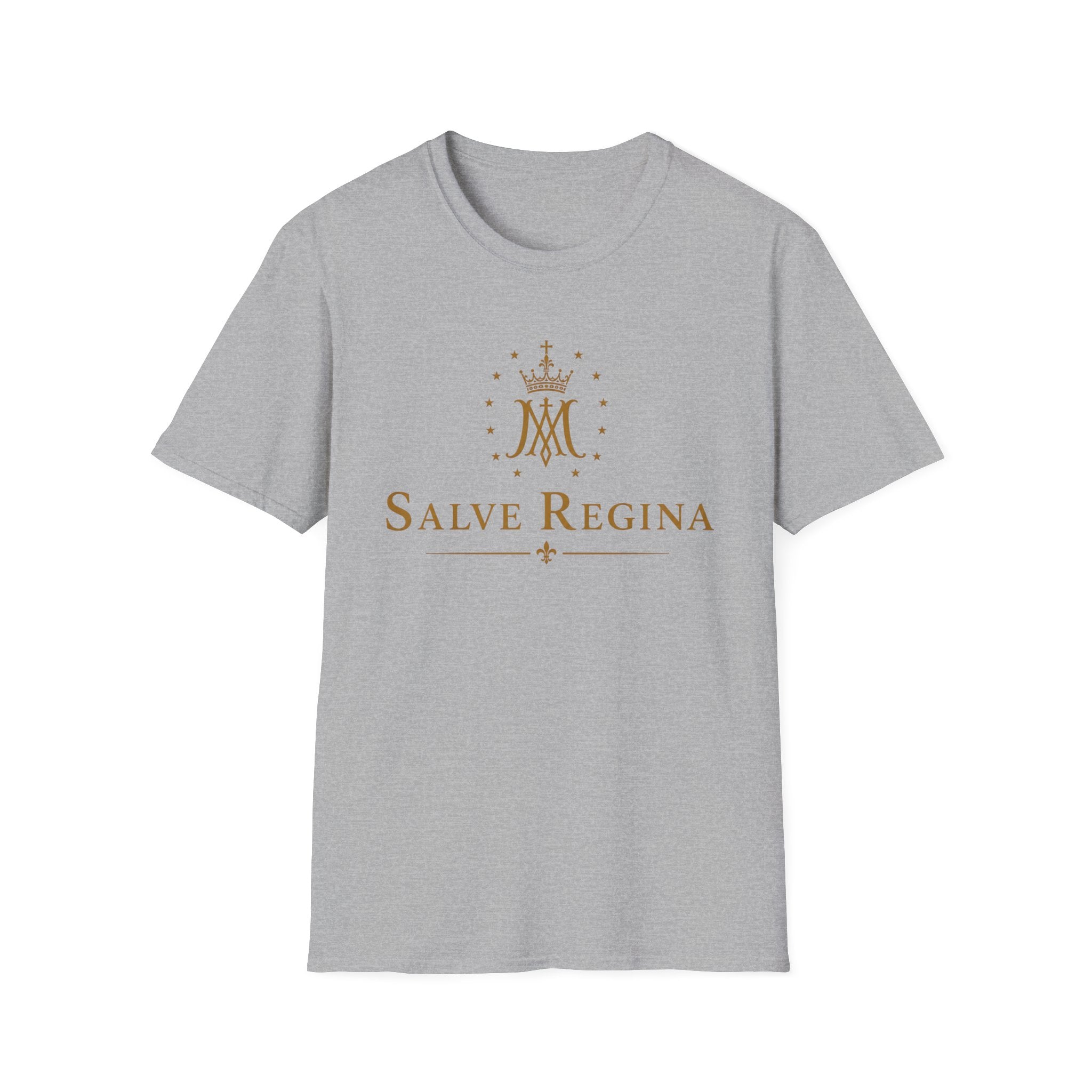 Salve Regina Graphic T‑Shirt — Elegant Marian Devotional Tee