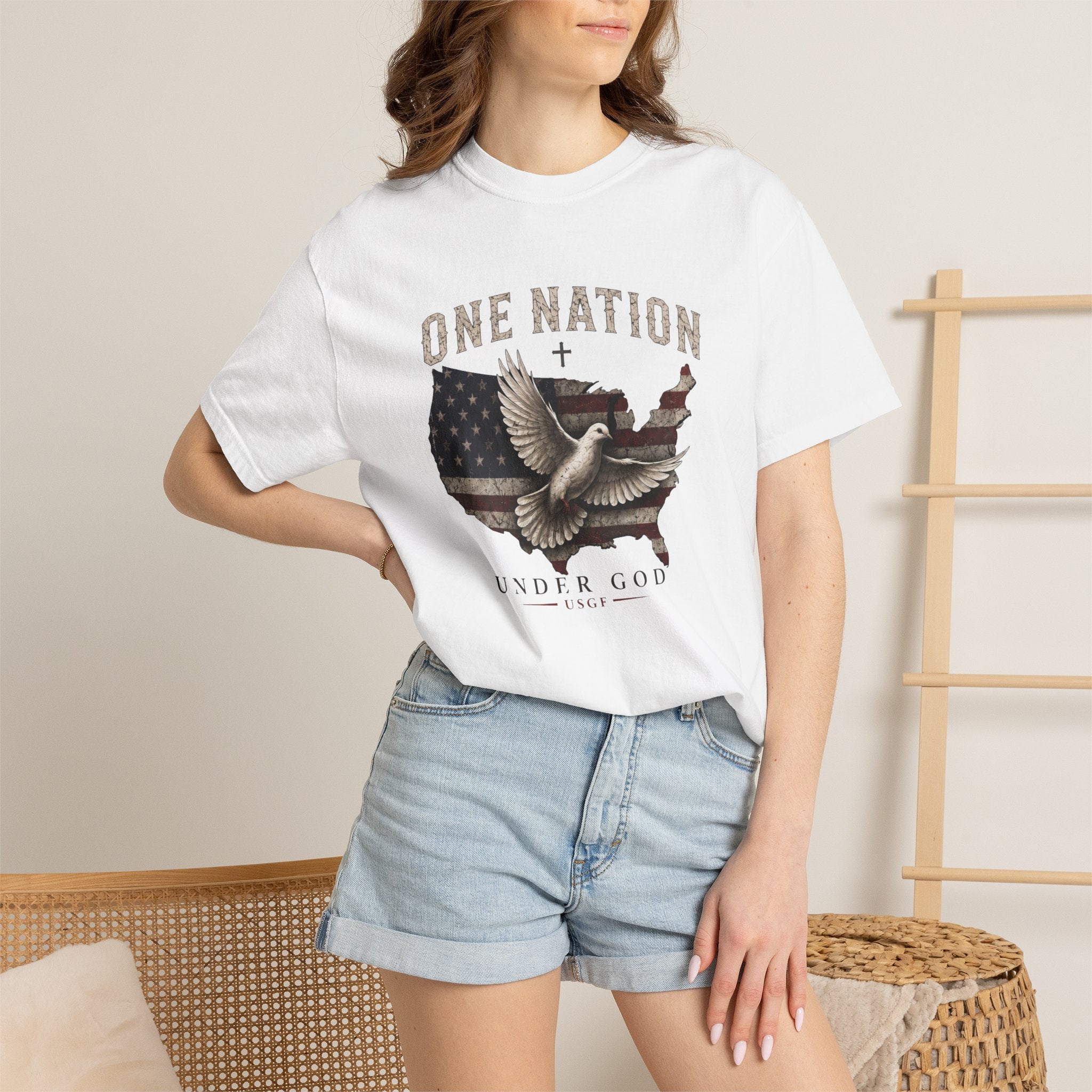 One Nation Under God - American Tee